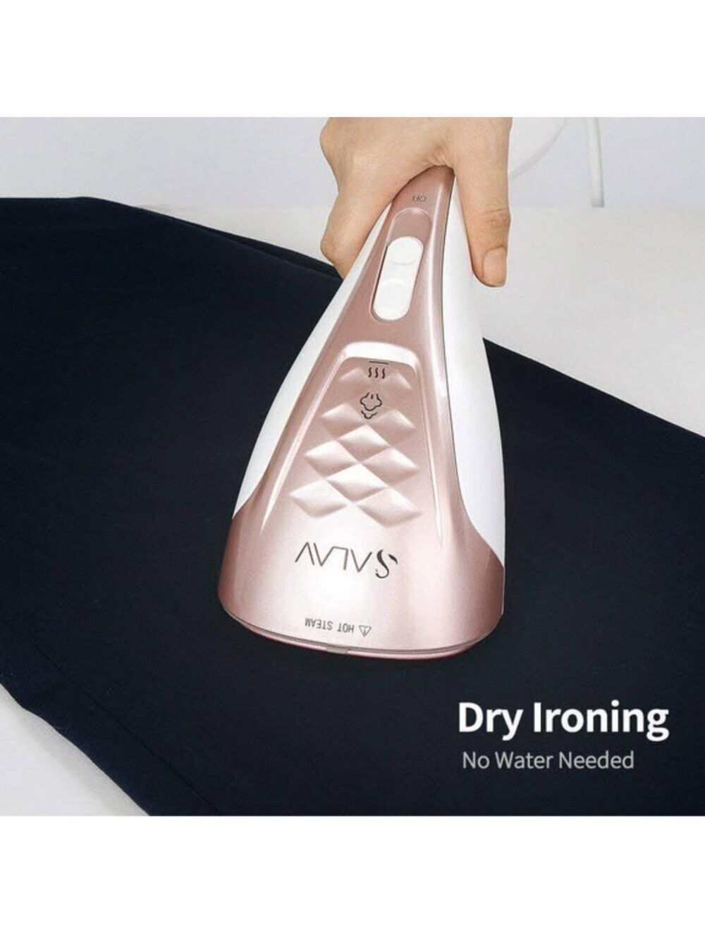 SALAV Handheld Clothes Steamer + Iron 2-in-1 - Picture 4 of 5